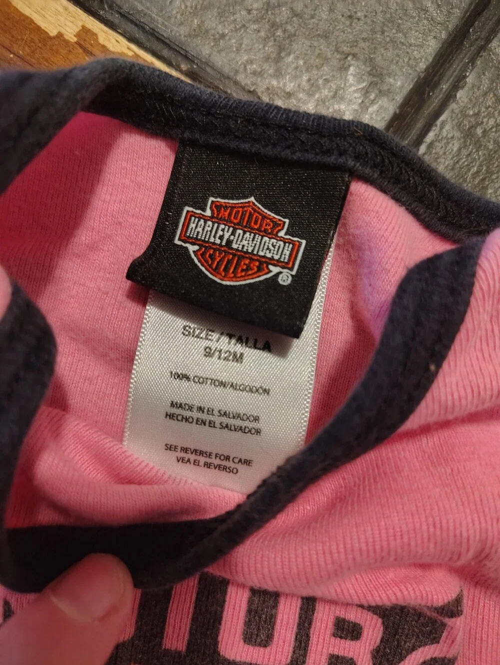 Harley-Davidson pre onesie davidson